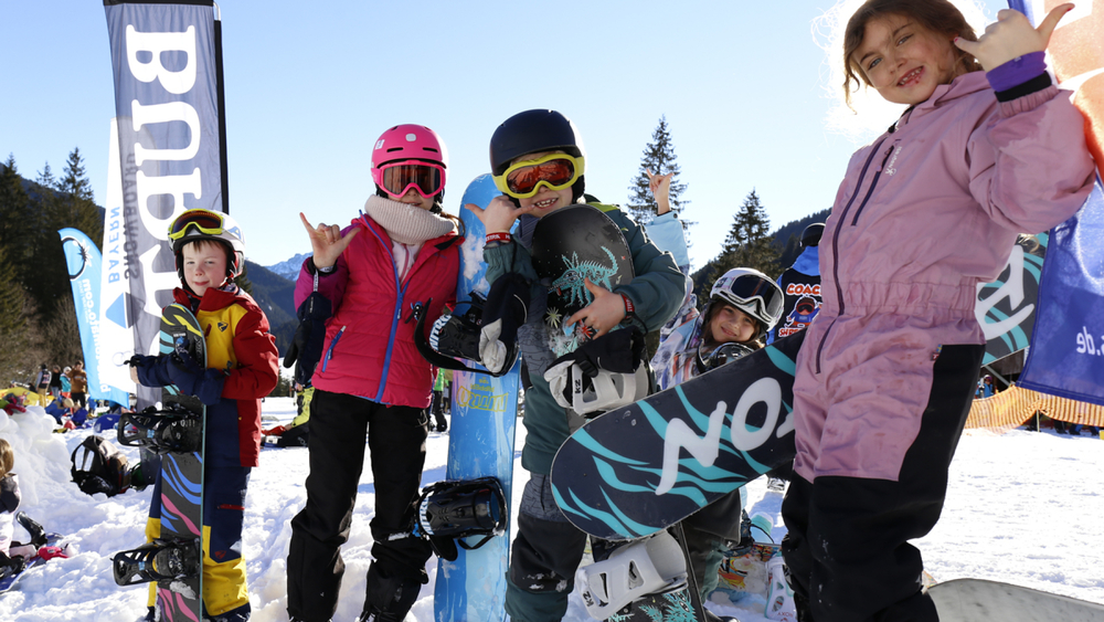 Shred Kids bietet tolle Events für junge Snowboarder
