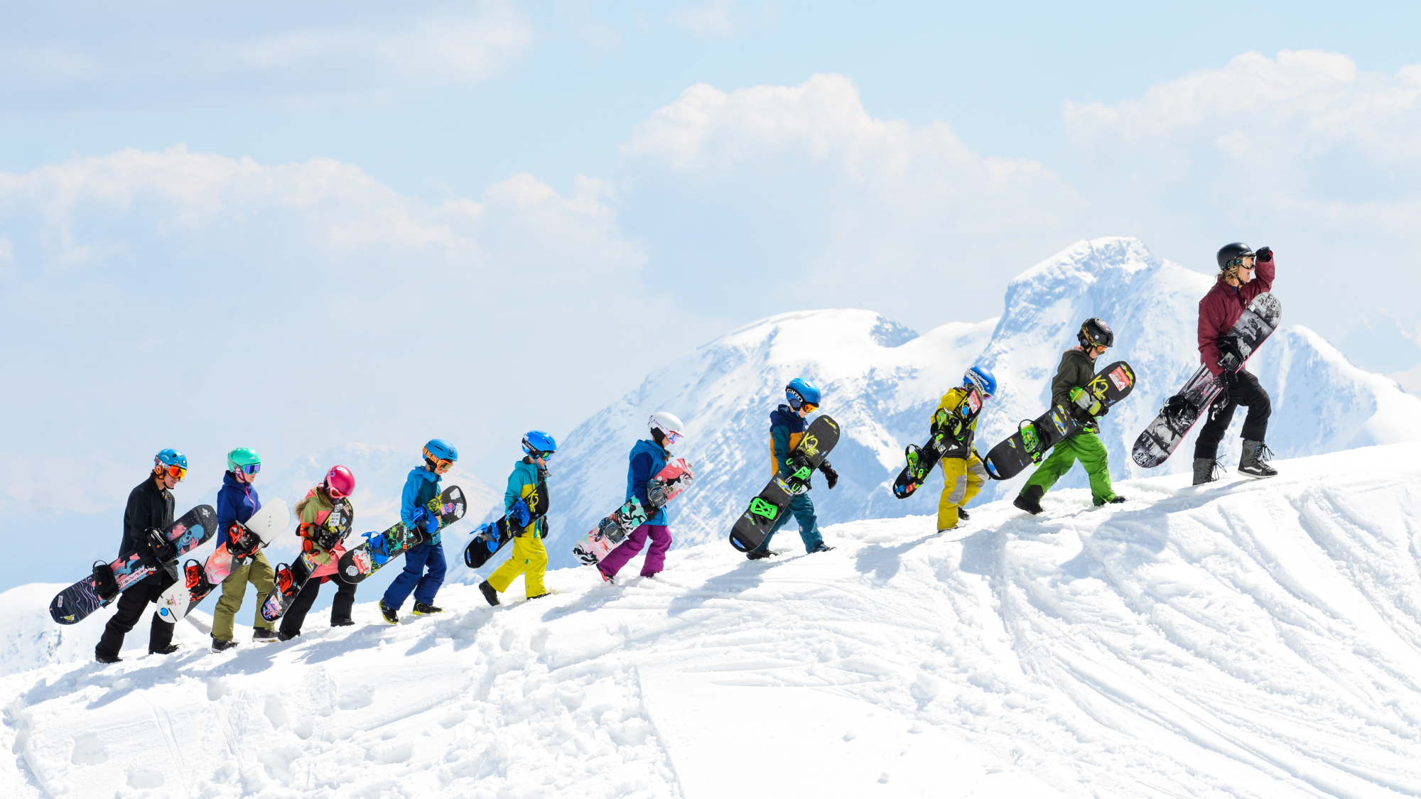 Shred Kids bietet tolle Events für junge Snowboarder