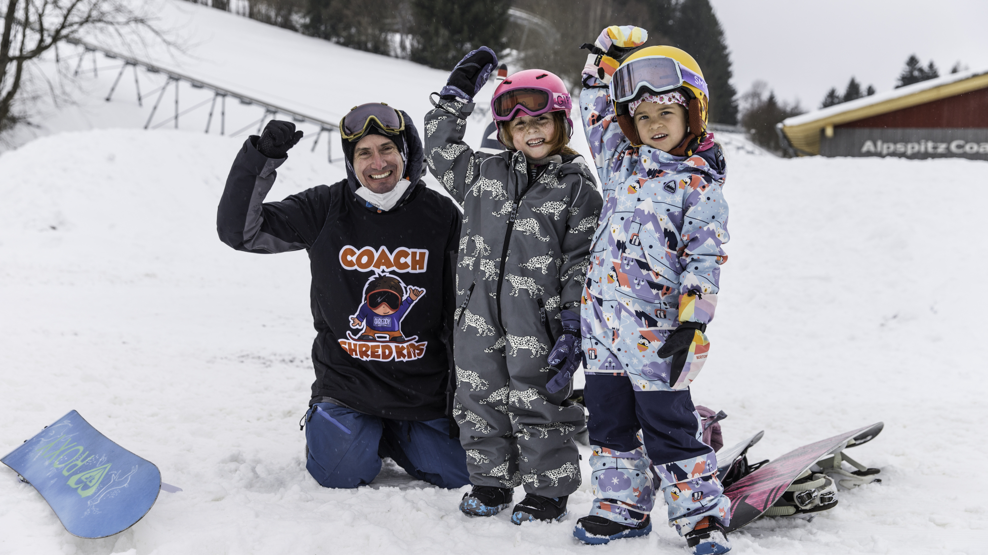 Shred Kids bietet tolle Events für junge Snowboarder