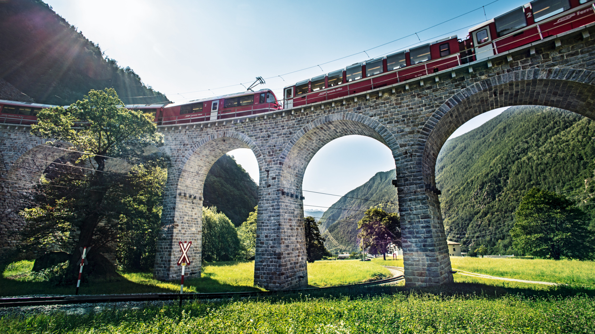 Brusio, Bernina Express