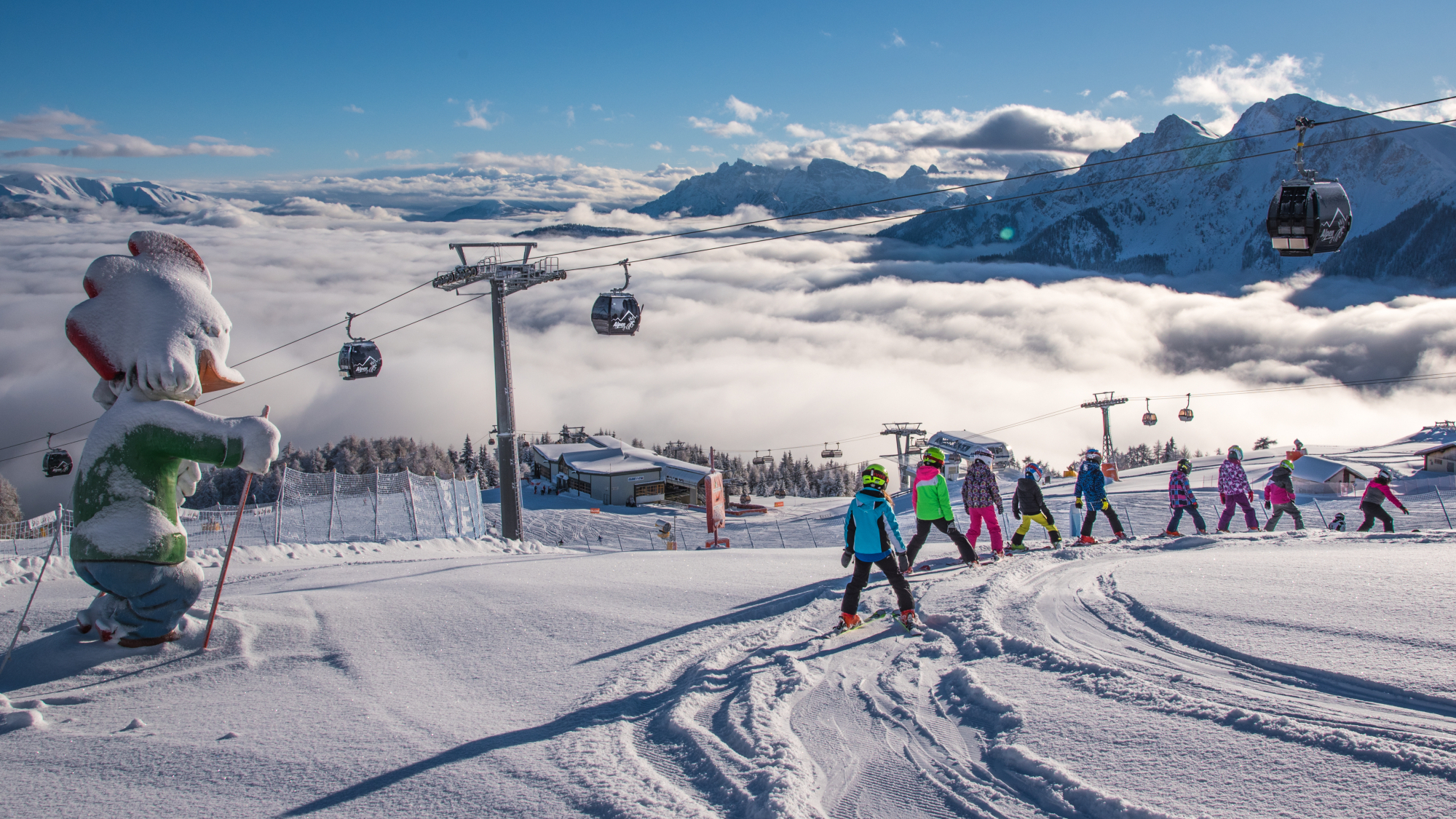 Familienski am Kronplatz
