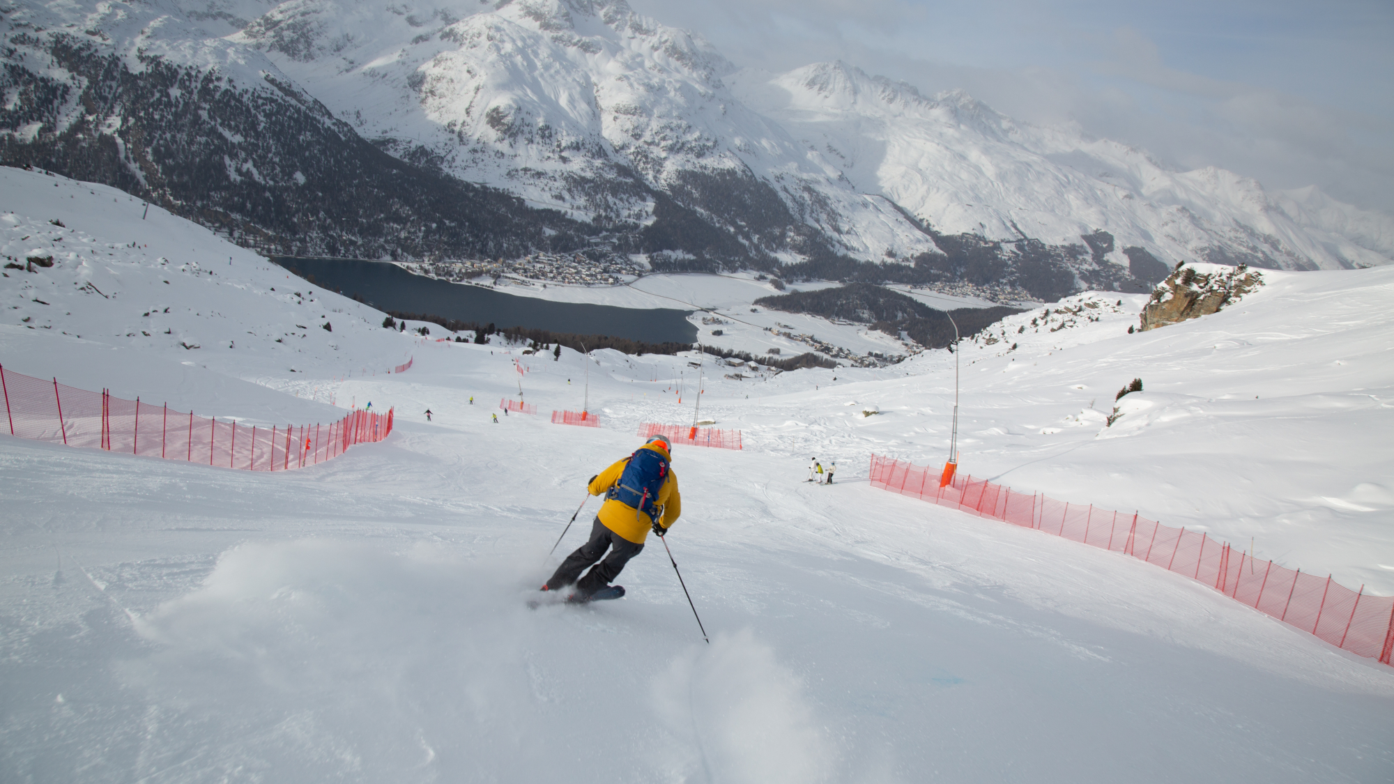 Talabfahrt Corvatsch