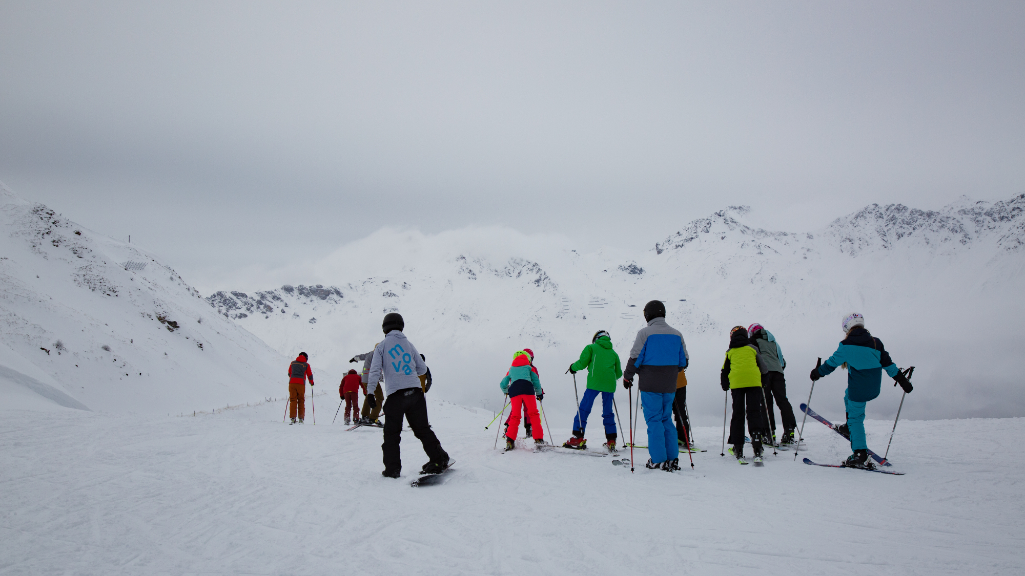 Unterwegs im Skigebiet Arosa-Lenzerheide