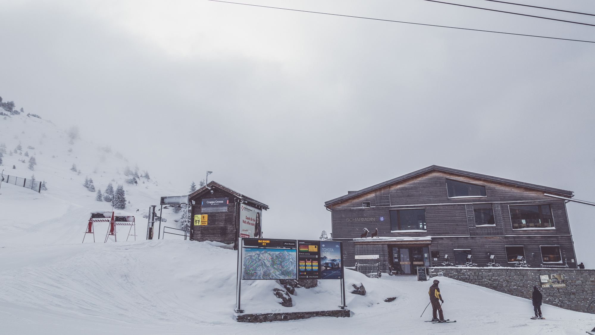 Beliebte Location: Das Bergrestaurant Scharmoin bietet für jeden Geschmack etwas