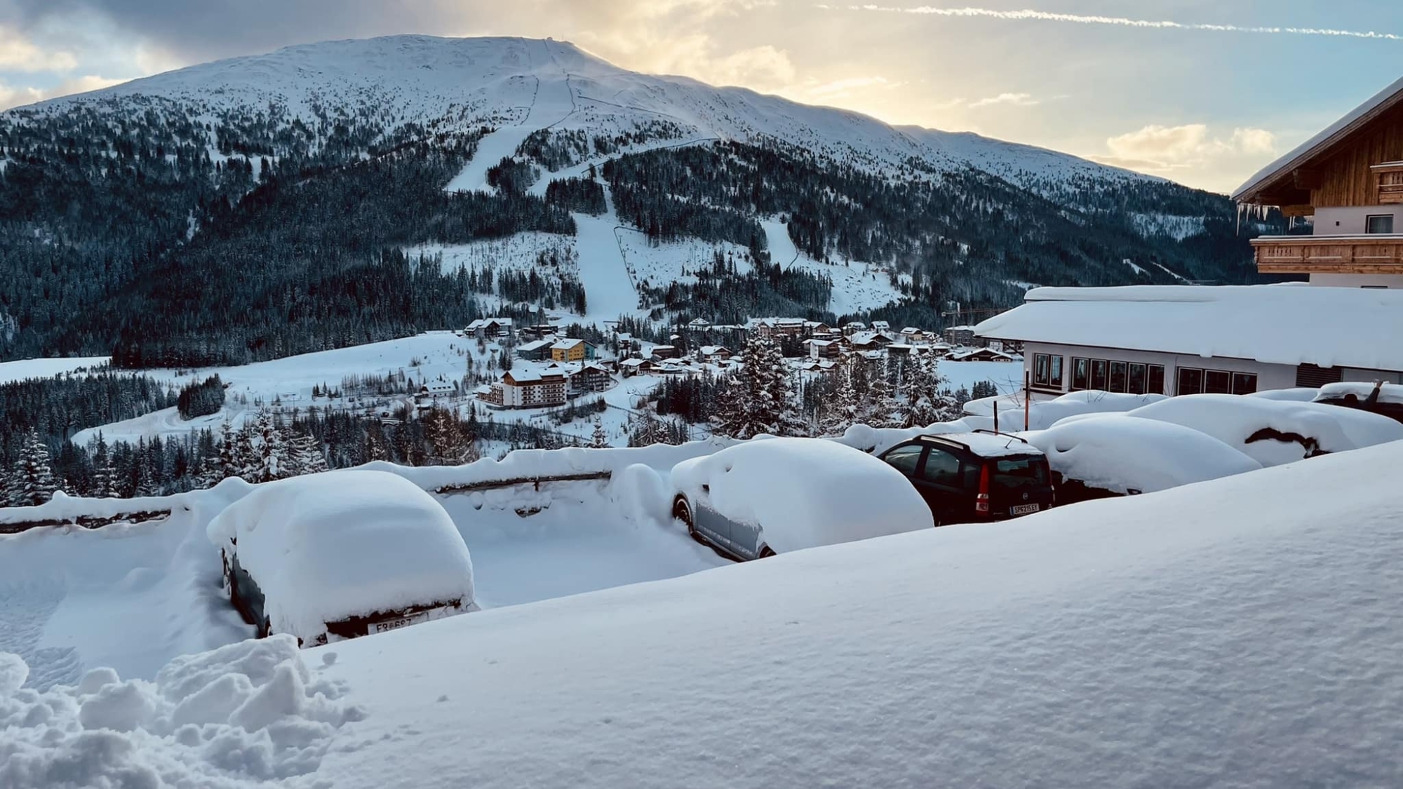 Am Katschberg freute man sich über viel Schneefall