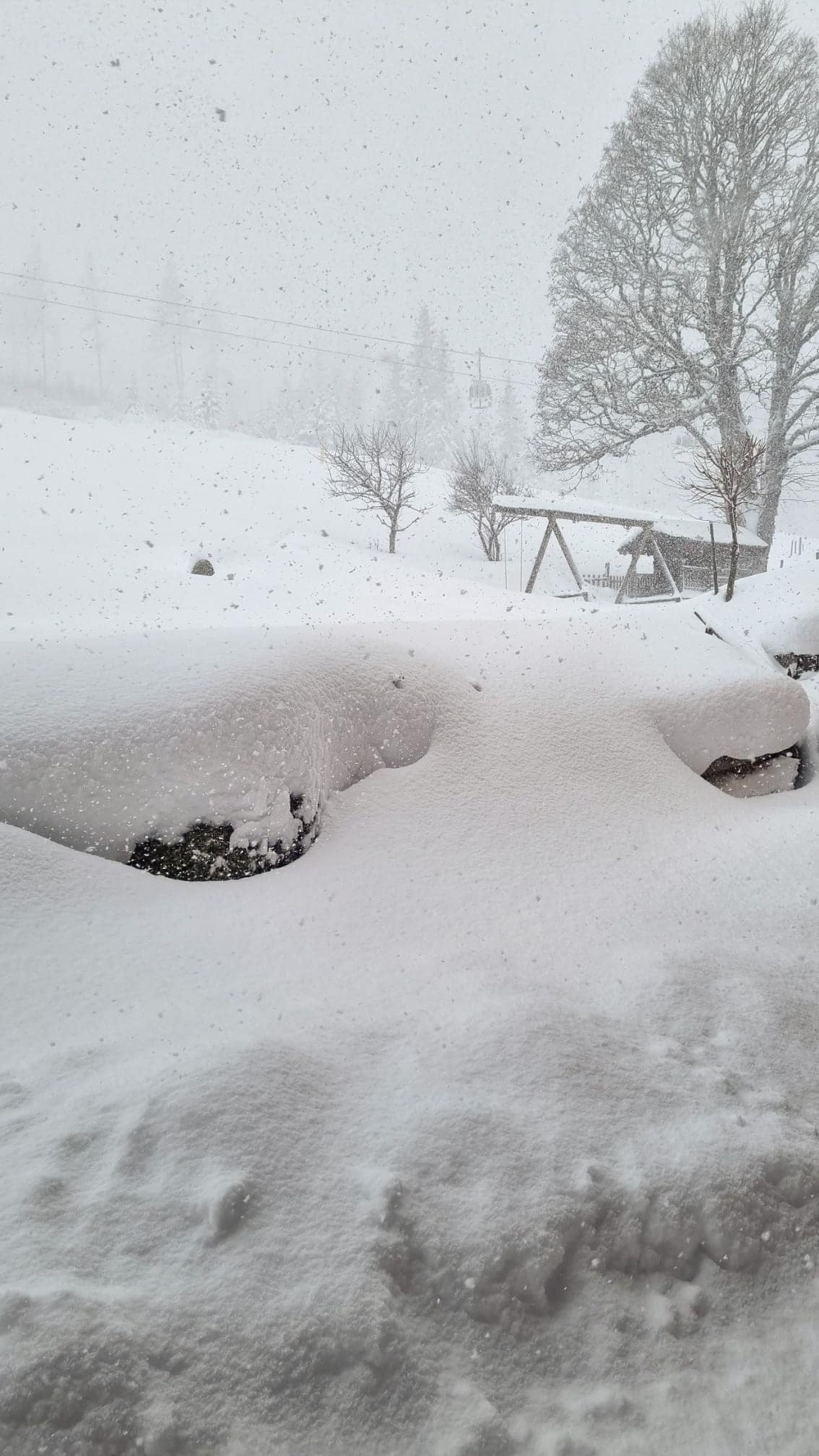 Schneemengen in Schladming-Dachstein (02.02.2023)
