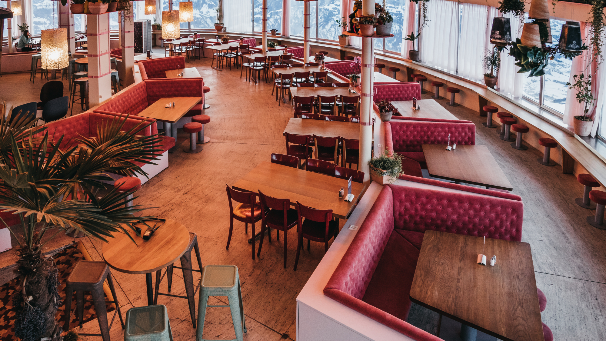 Gastronomie im Crap Sogn Gion