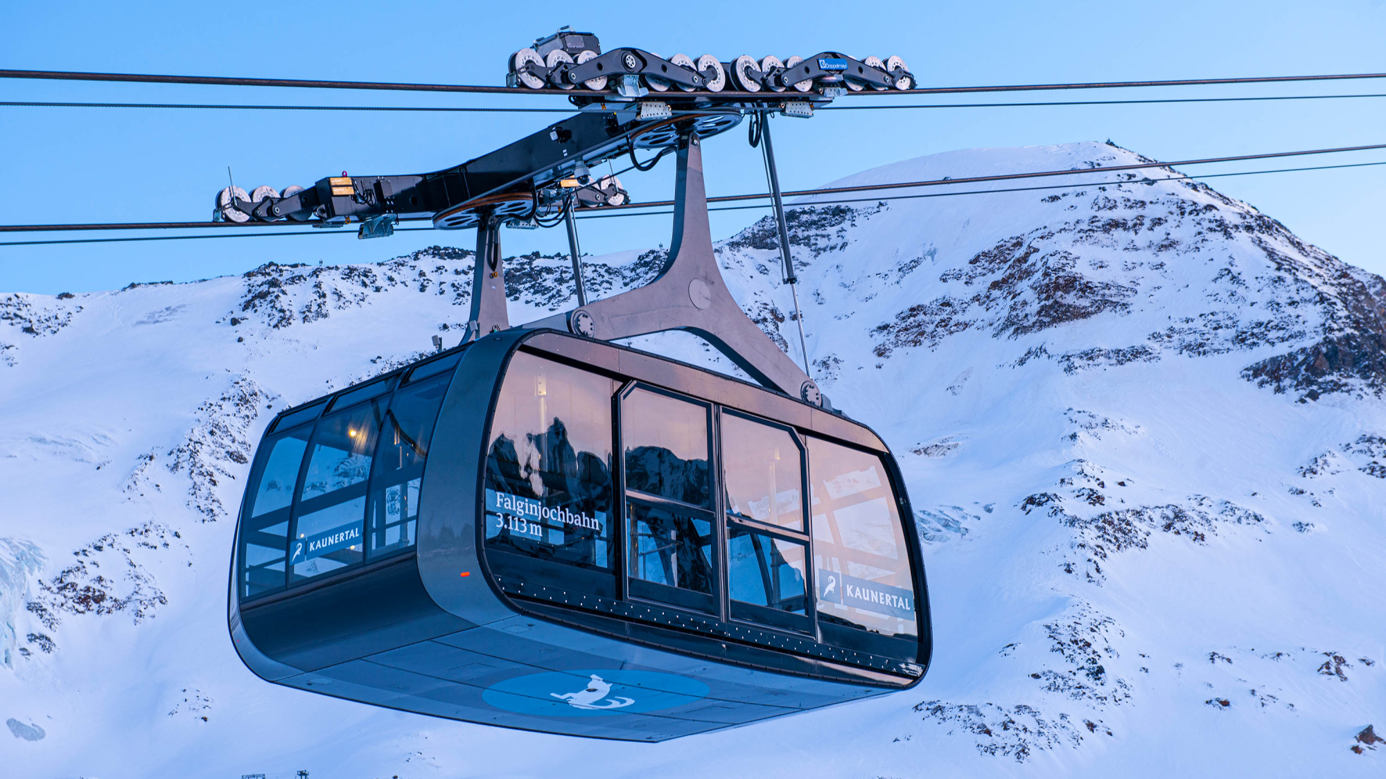 Falginjochbahn am Kaunertaler Gletscher