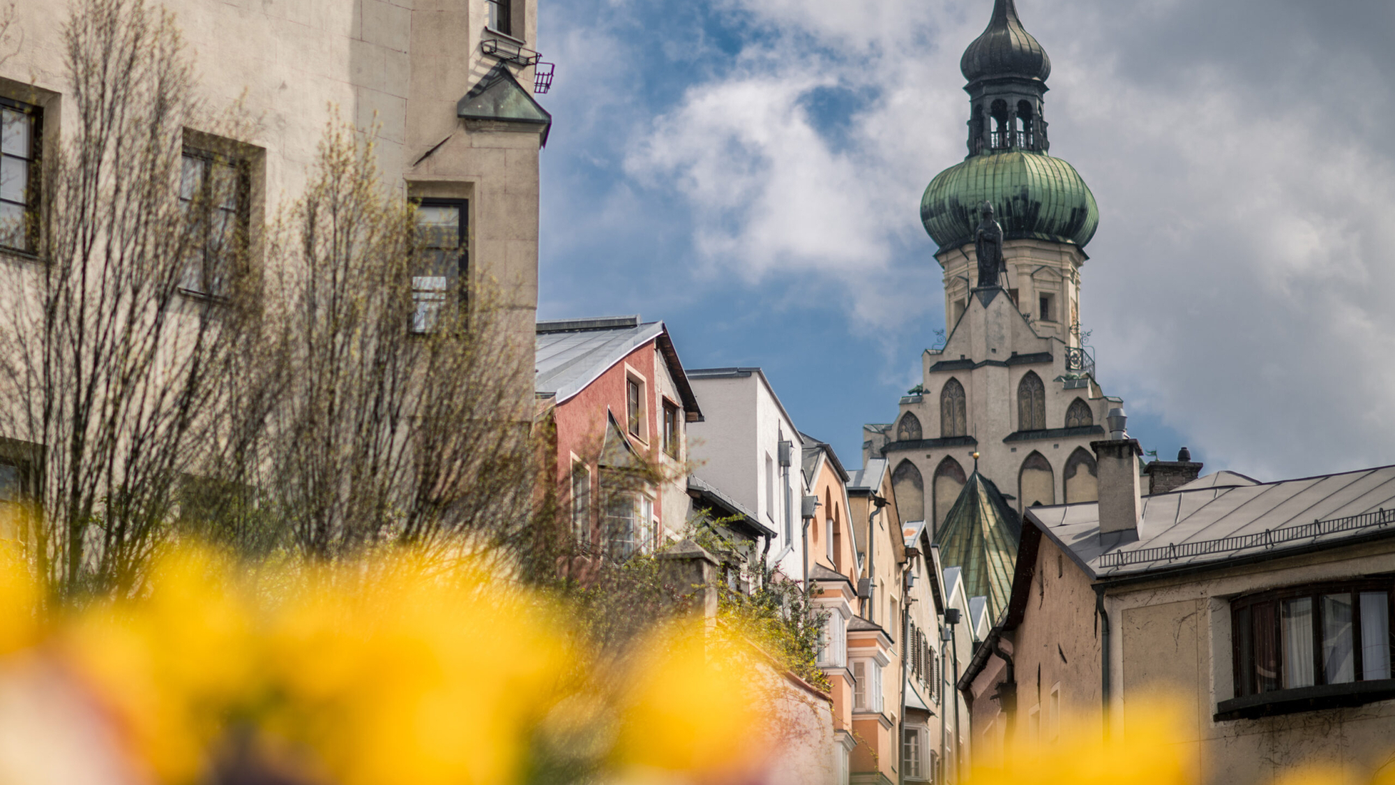 Frühling in der Haller Altstadt