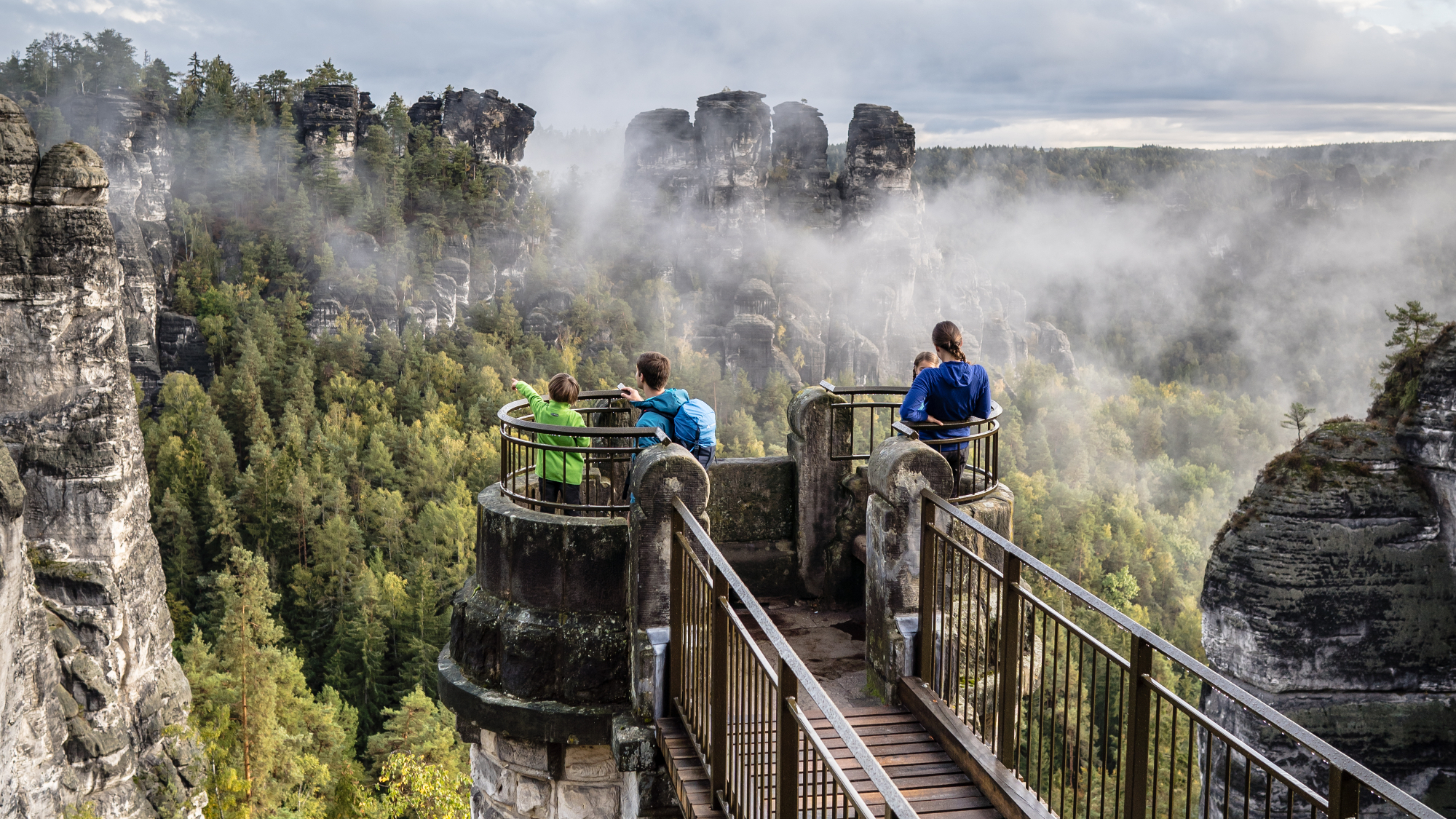 Malerweg im Nationalpark Sächsische Schweiz