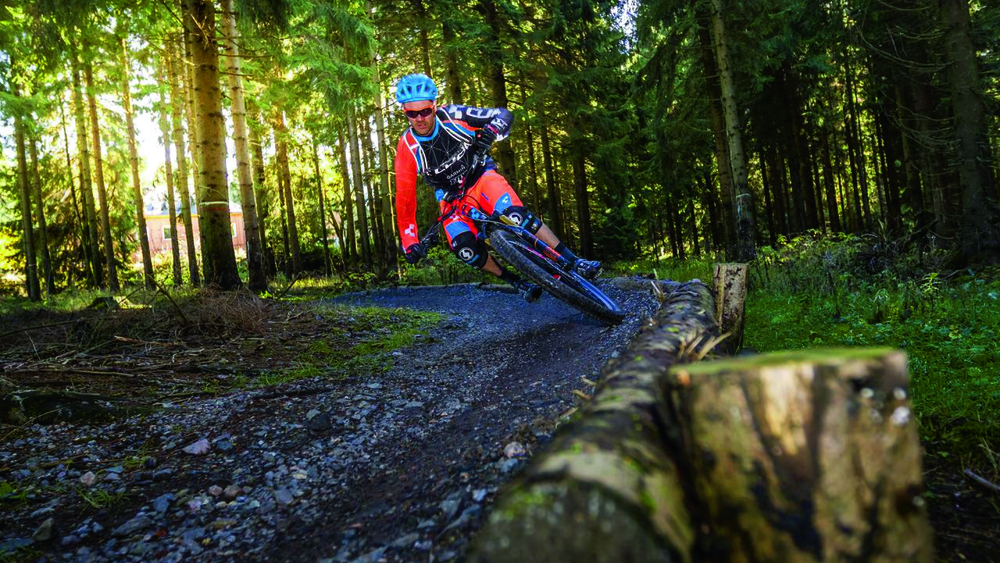 Trailcenter Rabenberg im Erzgebirge