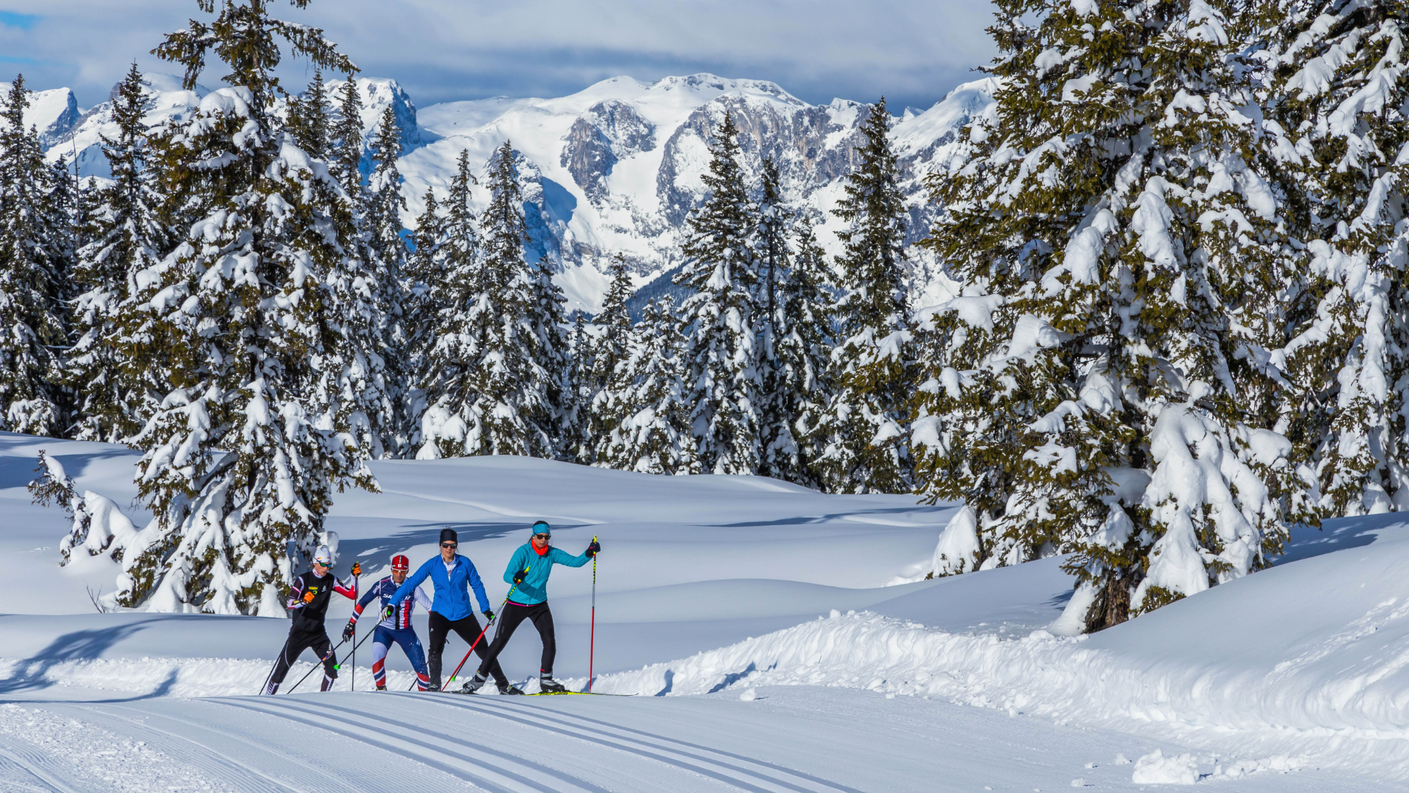 Langläufer in Filzmoos