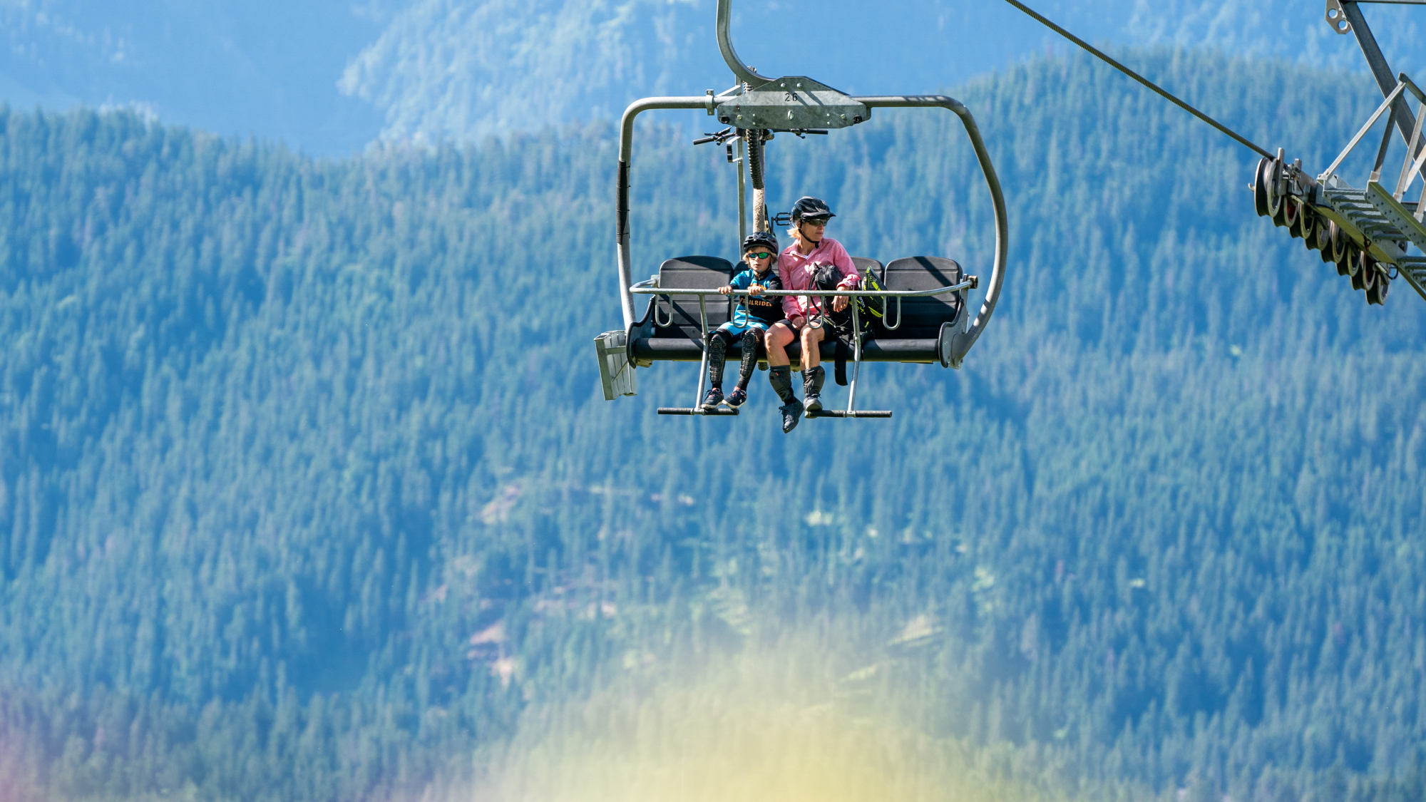 Die alten Sessellifte in Flims werden abgebaut
