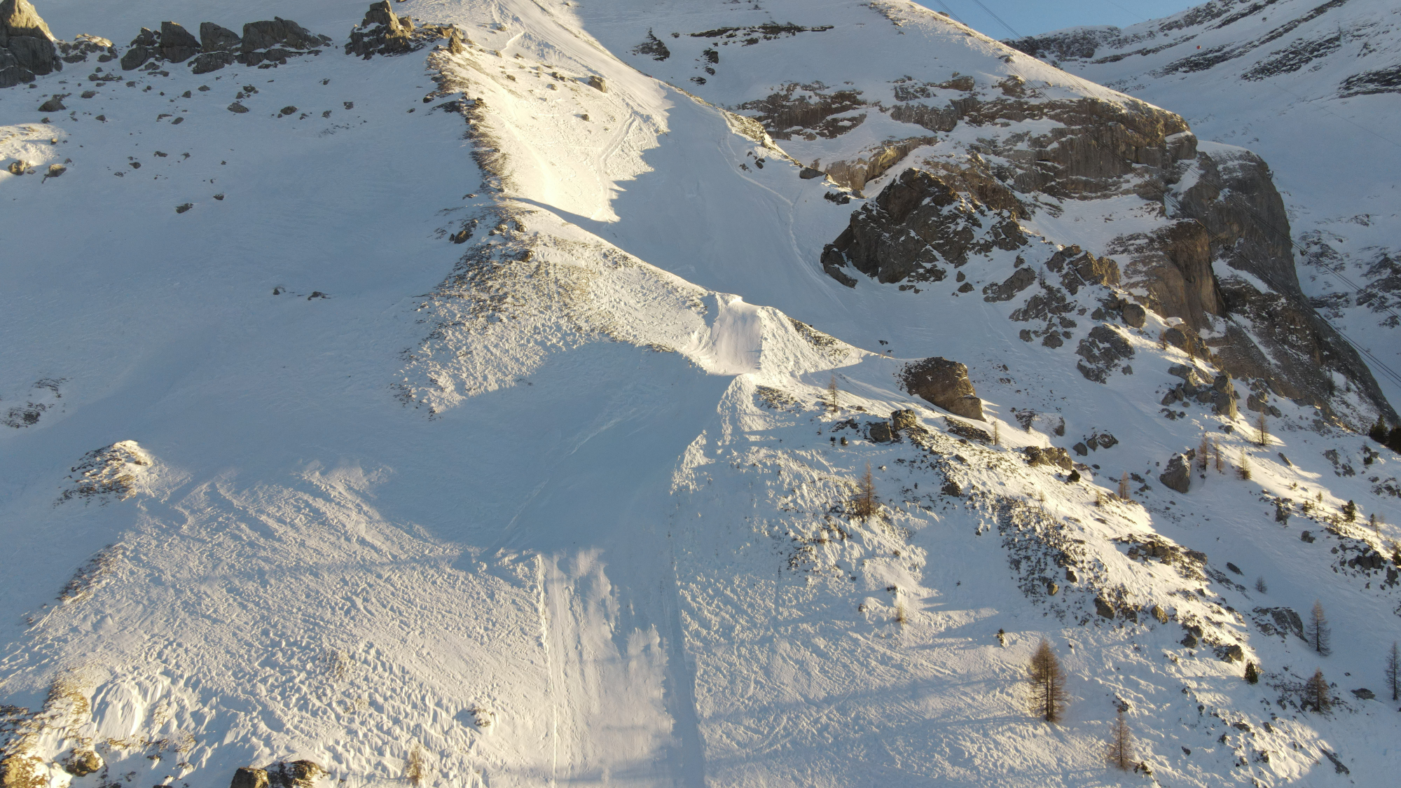 Die Black Wall am Glacier 3000 ist nun eine der steilsten Pisten der Alpen