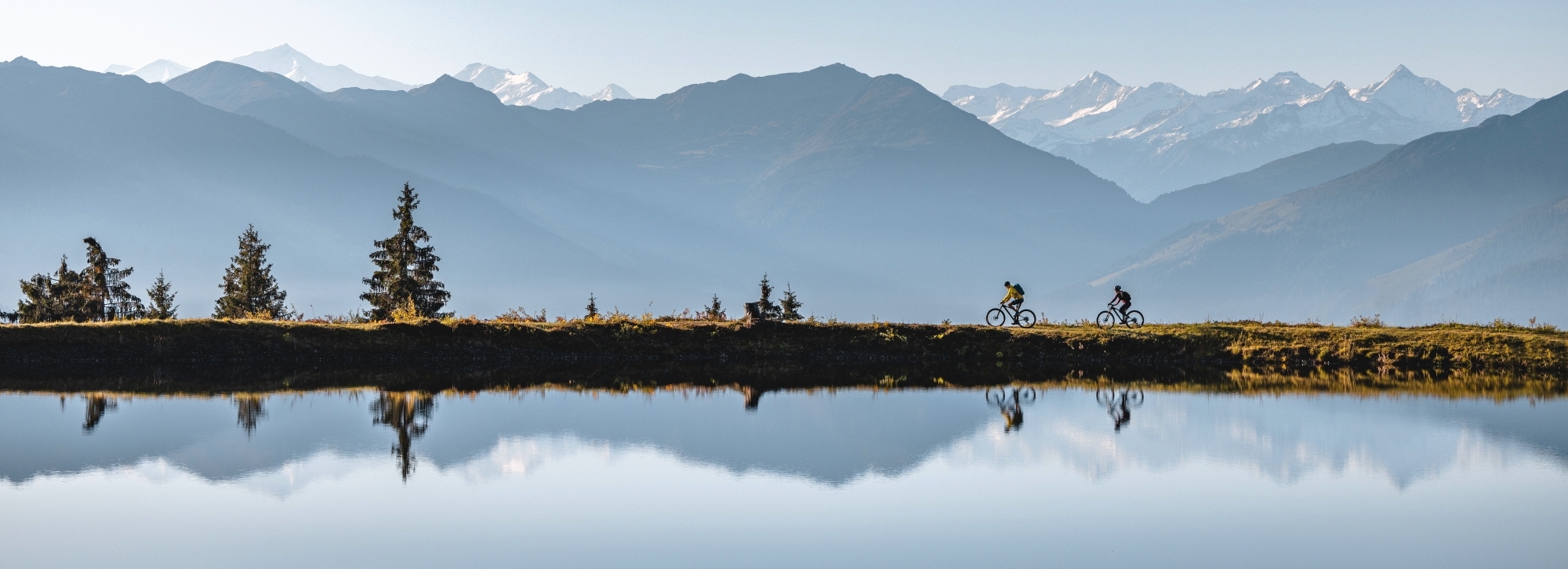 Biken mit traumhafter Aussicht in den Kitzbüheler Alpen
