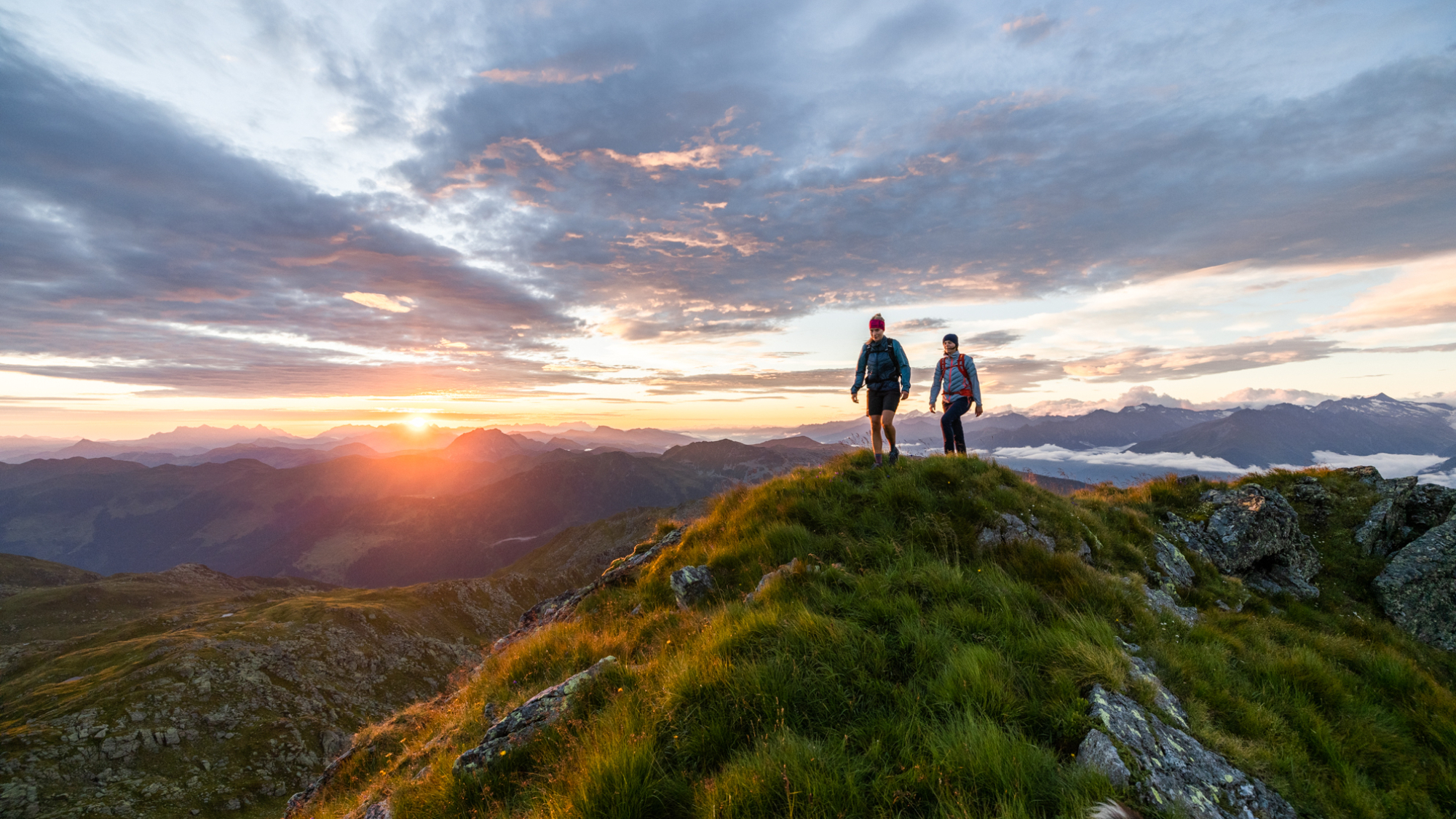 Wanderer auf dem Kröndlhorn