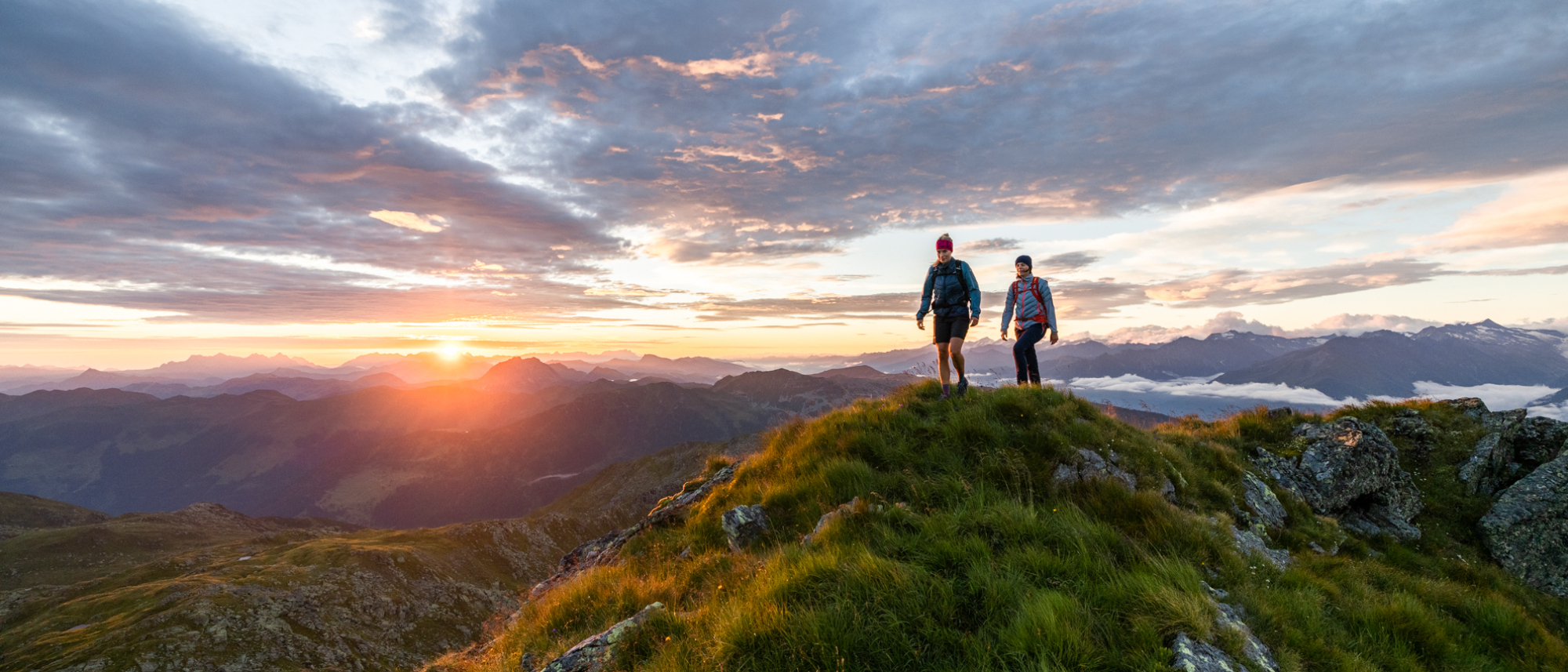 Wanderer auf dem Kröndlhorn
