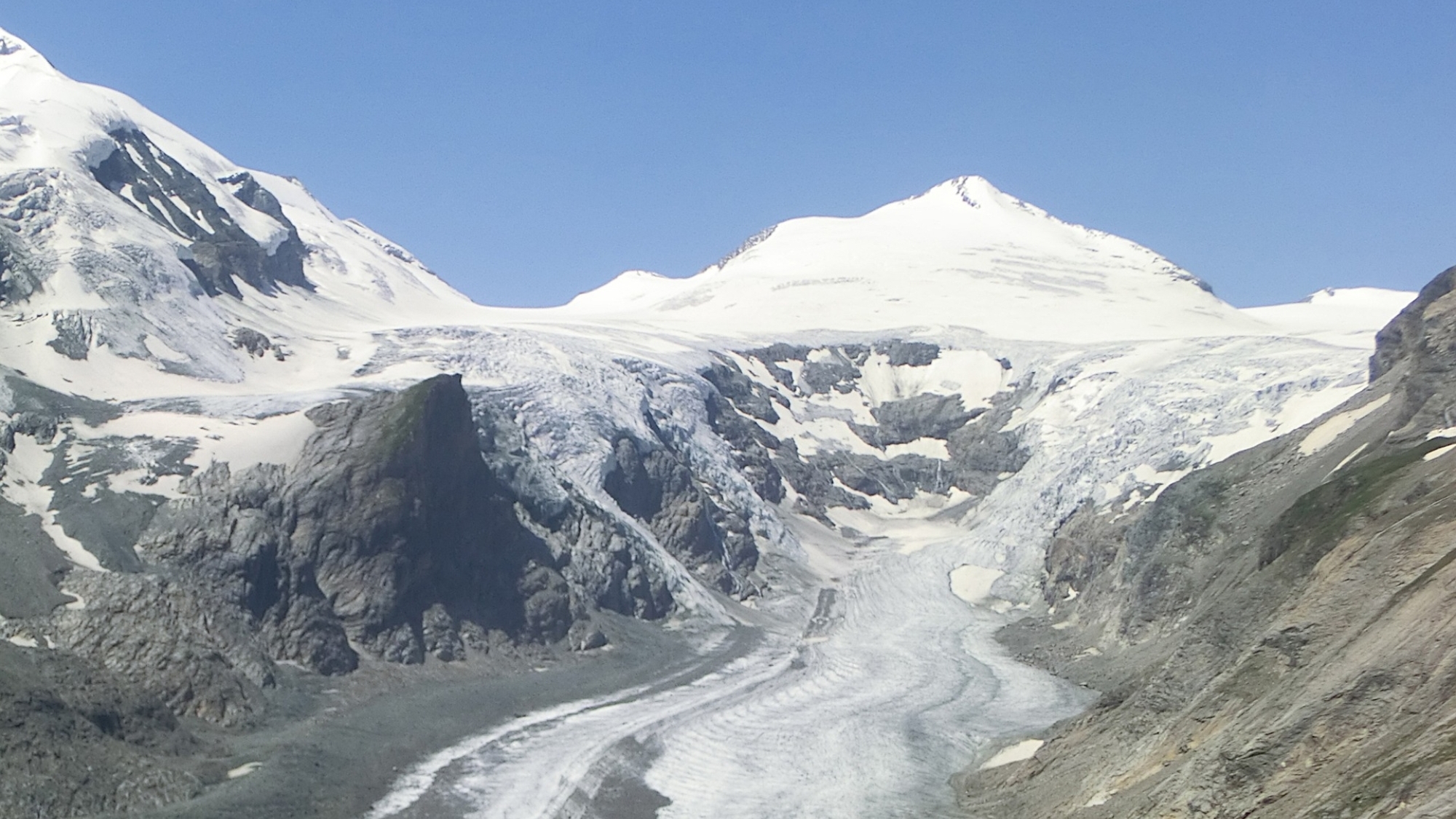 Großglockner und Pasterze