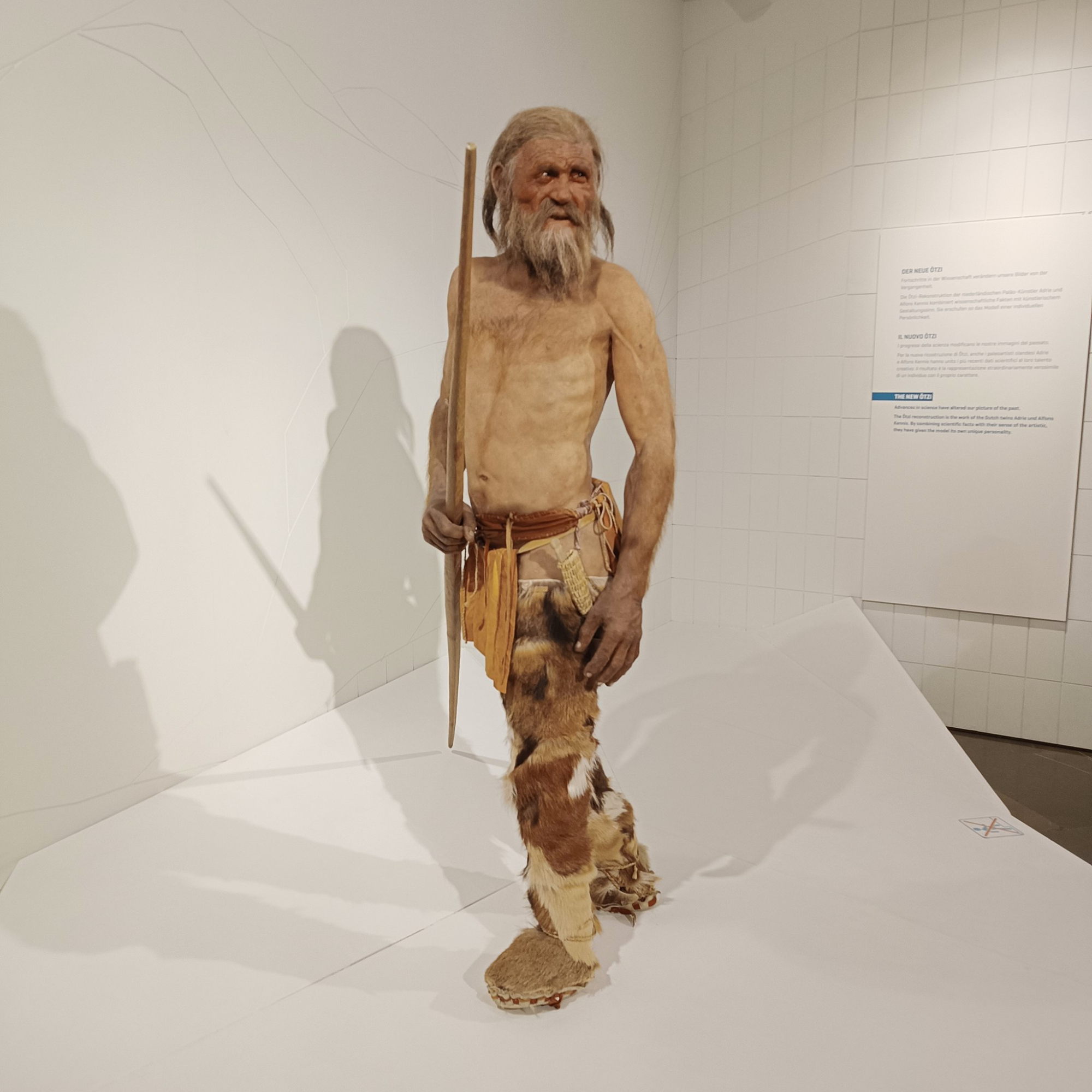 So ähnlich hat Ötzi vermutlich ausgesehen