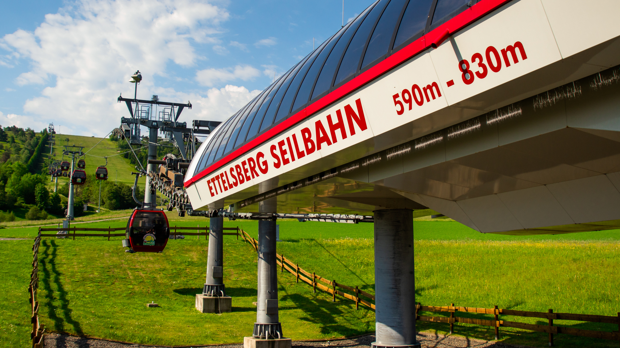 Talstation der Ettelsberg Seilbahn