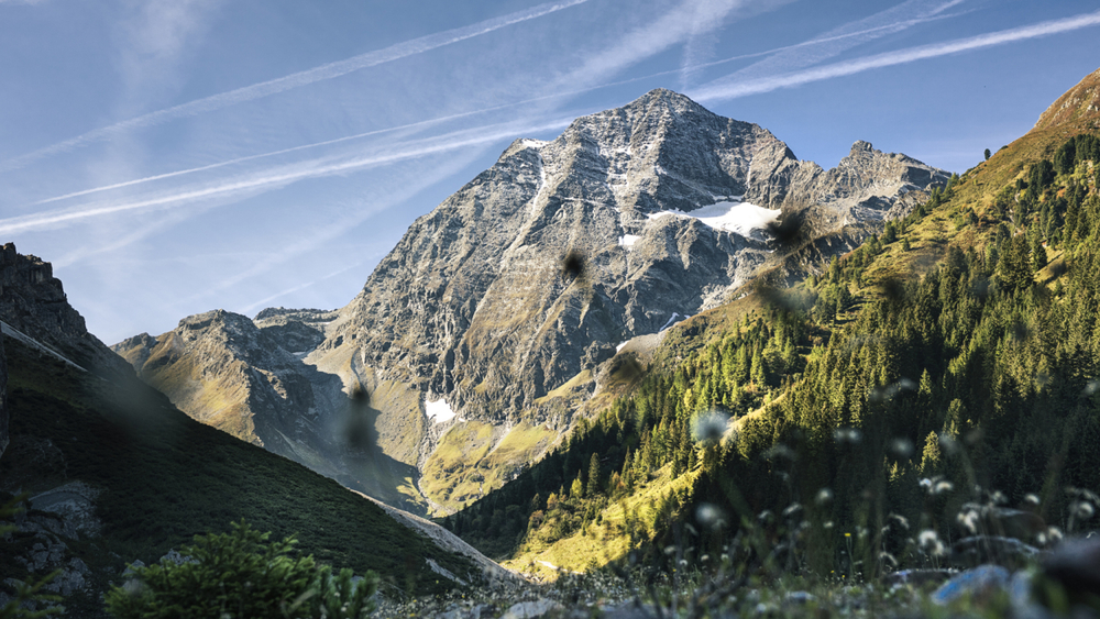 Der Habicht (3.277 m) im Stubaital 