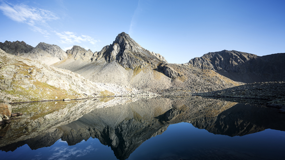 Die Rinnenspitze (3.003 m) im Stubaital