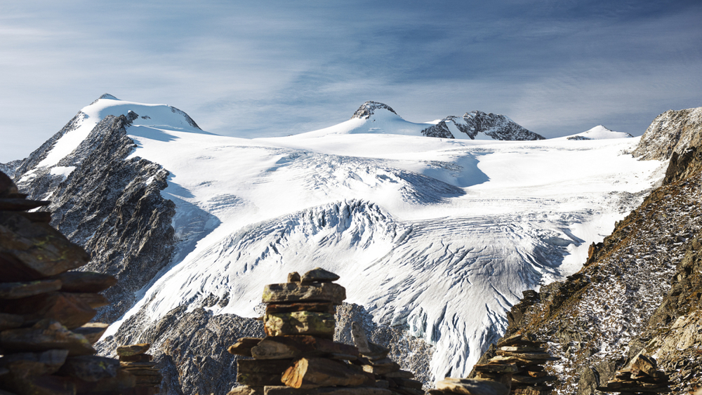 Der Zuckerhütl ist der höchste Berg im Stubaital