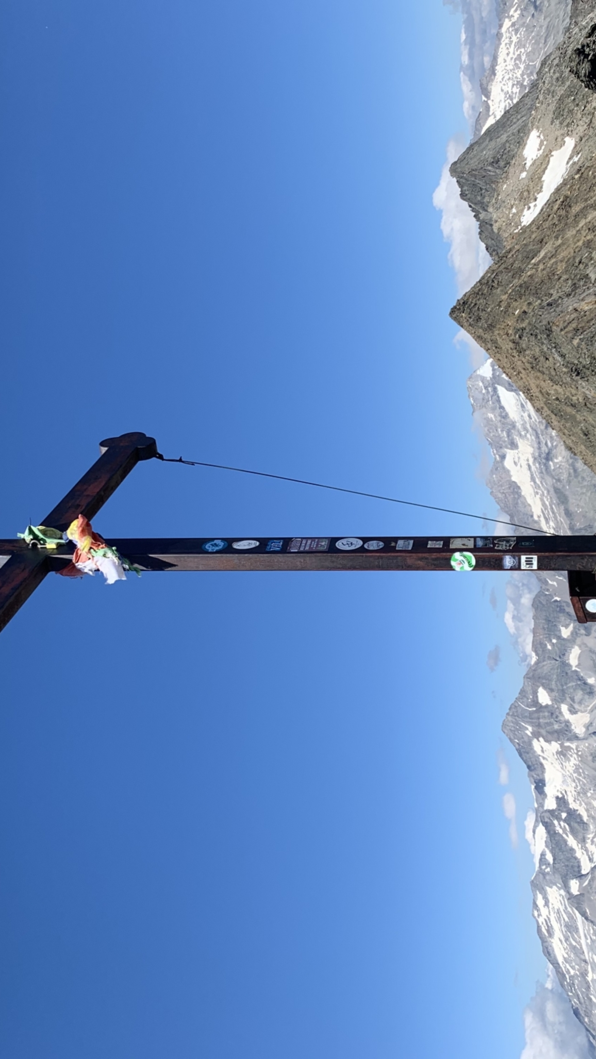 Gipfelkreuz am Schönbichler Horn