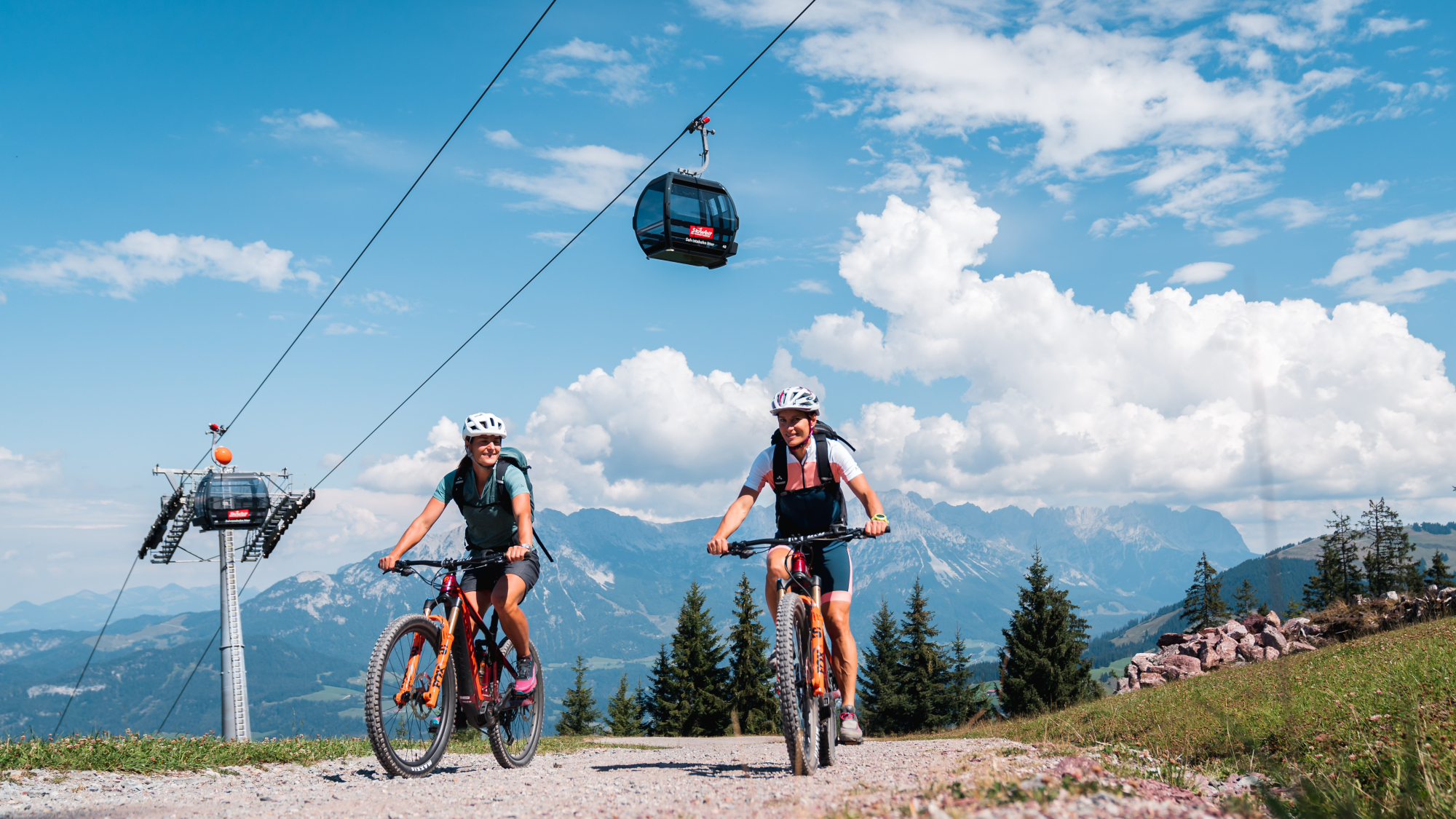 Mountainbiken an der Kleinen Salve