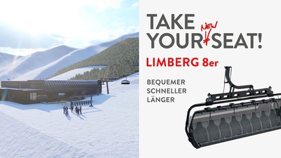 Artikelbild: Neu ab Winter 2023/24: Limberg Sessellift in Saalbach-Hinterglemm