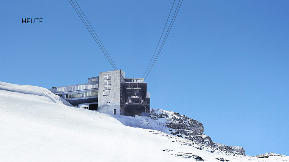 Die Bergstation am Titlis heute