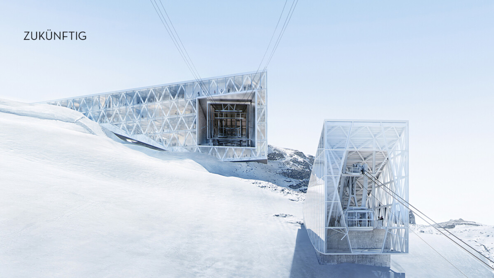 So soll die zukünftige Bergstation am Titlis aussehen