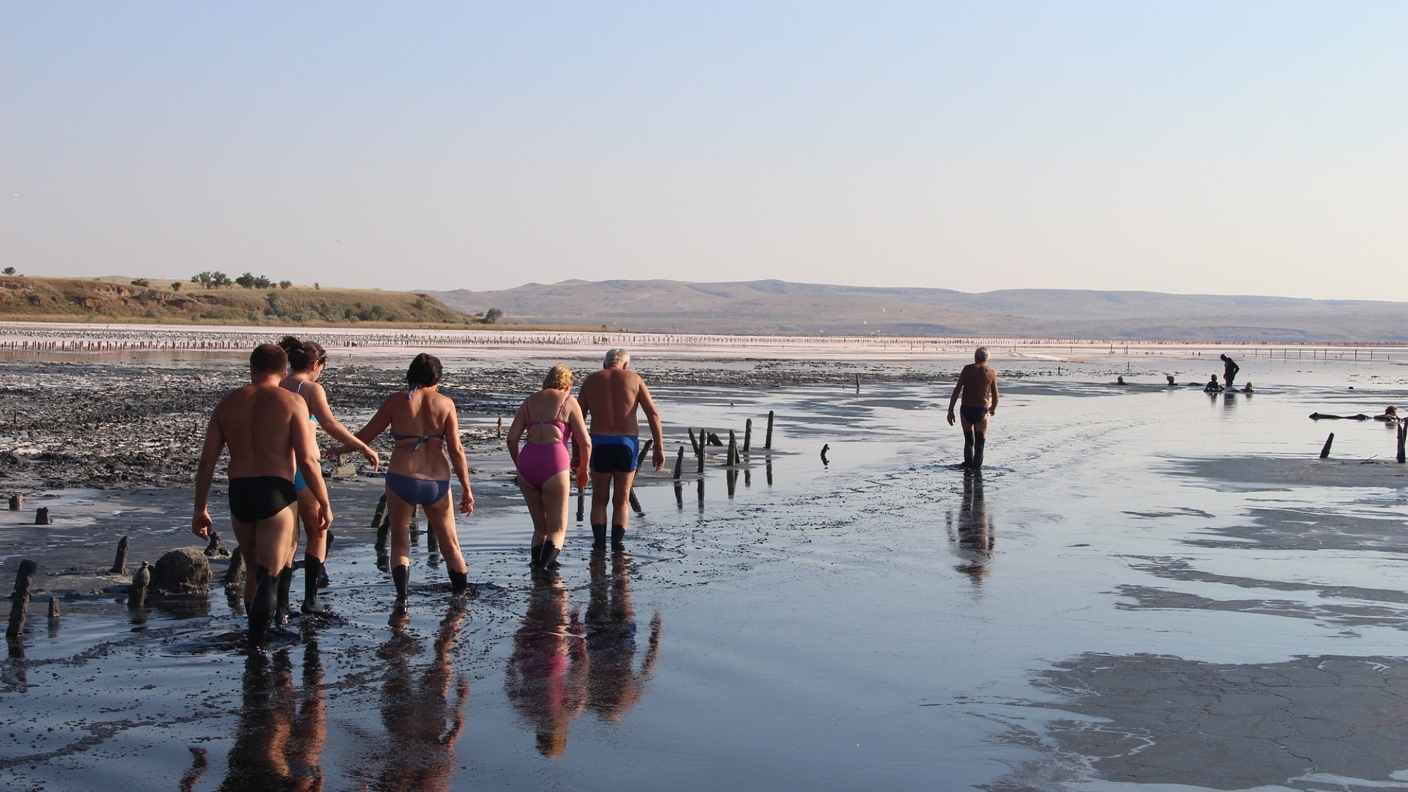 Schlammanwendungen sind Teil der Balneotherapie