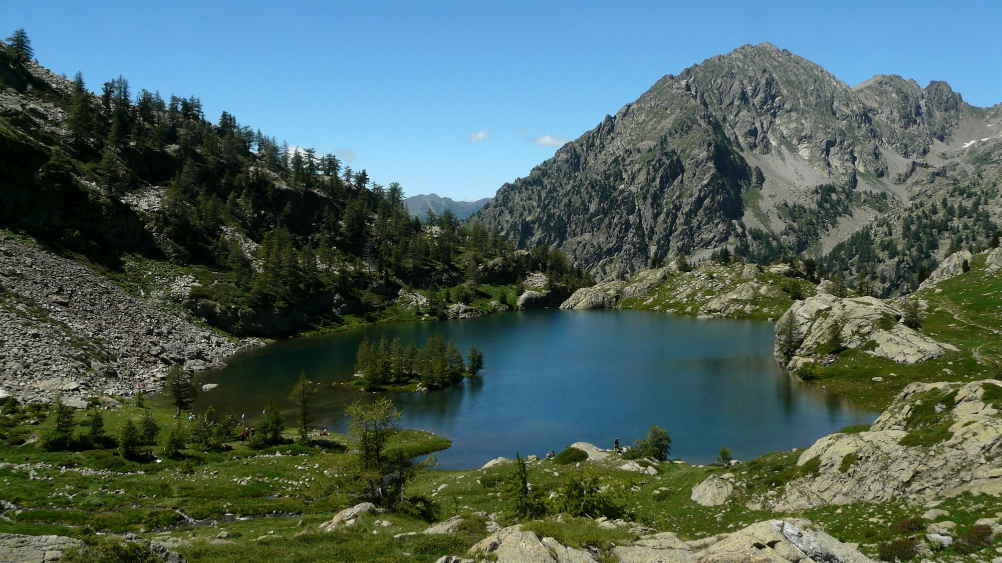 Lac de Trécolpas im Parc du Mercantour