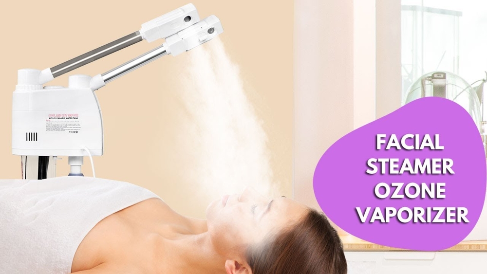 How To Use Facial Steamer Ozone Vaporizer At Home For Baby Clear Skin! | myChway 707B