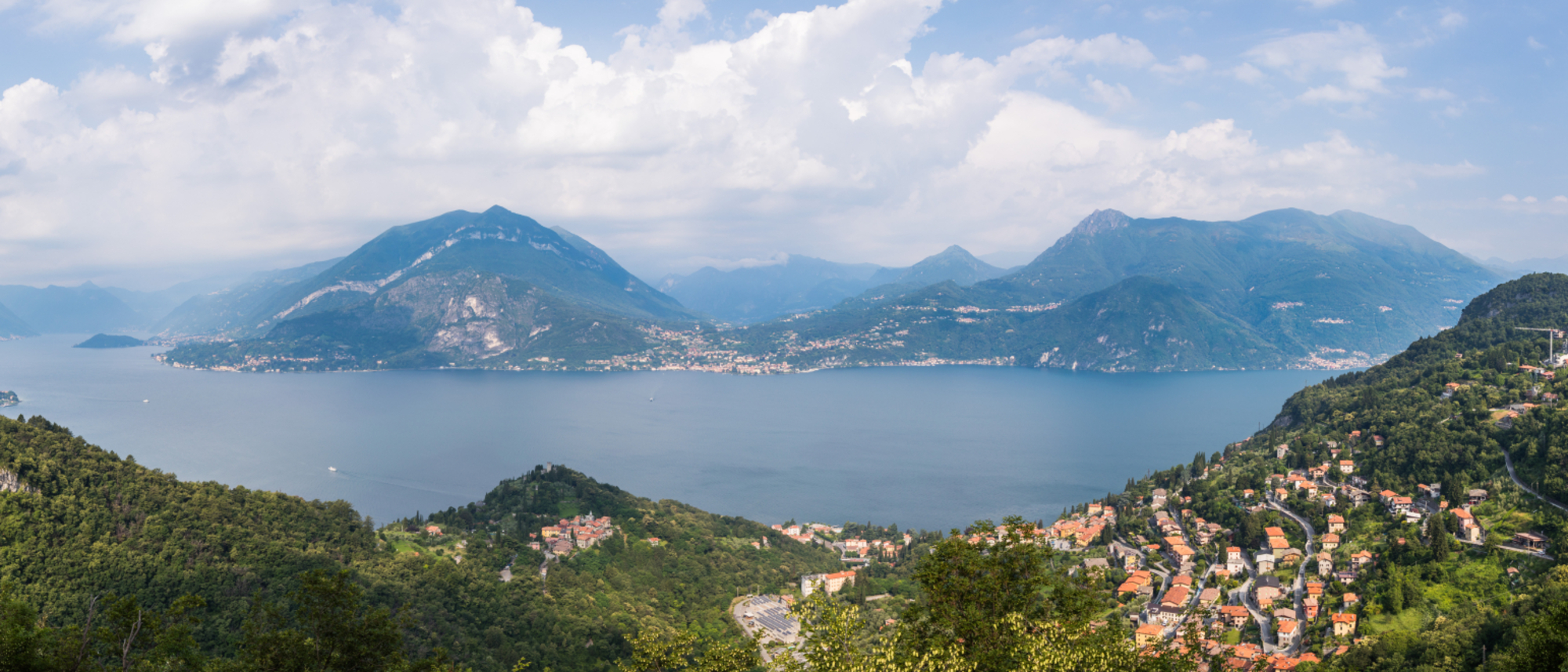 Blick auf den Comer See