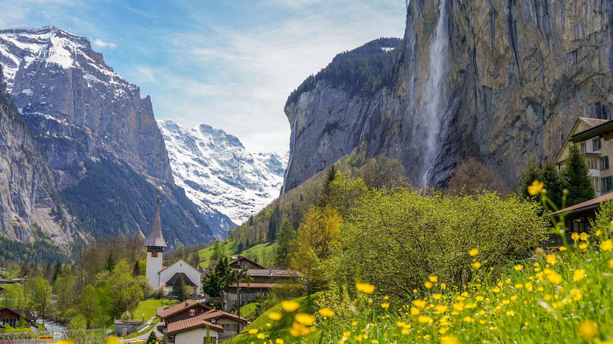 Lauterbrunnen im Frühling