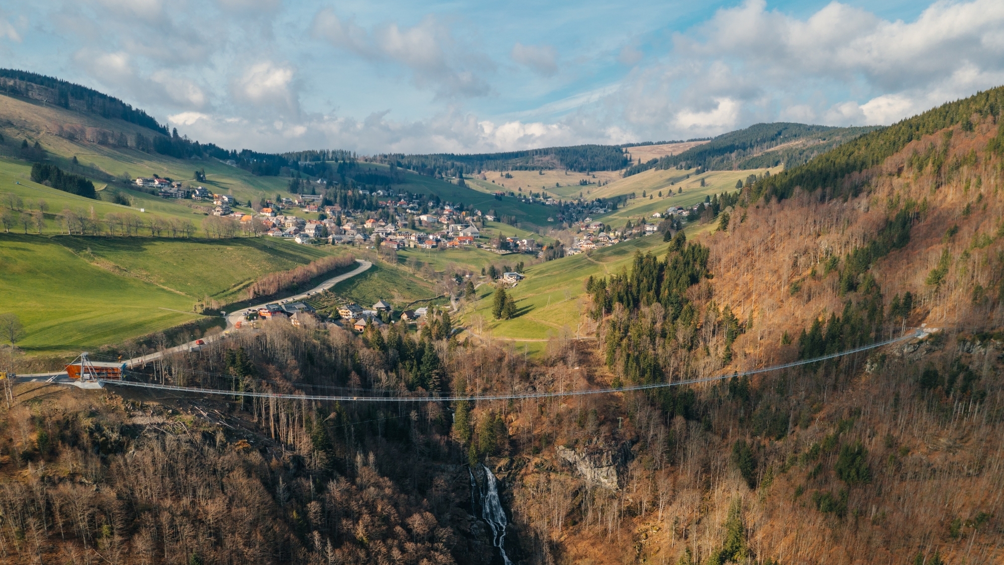 Blackforestline Hängebrücke
