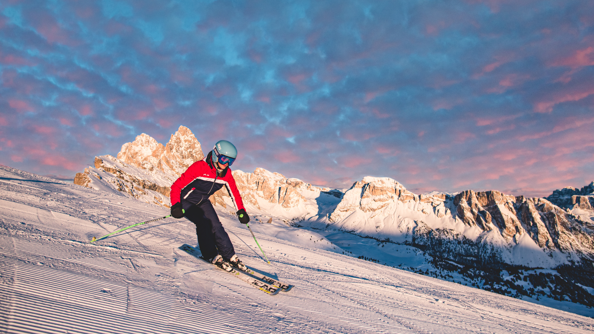 Skifahren in Val Gardena Gröden