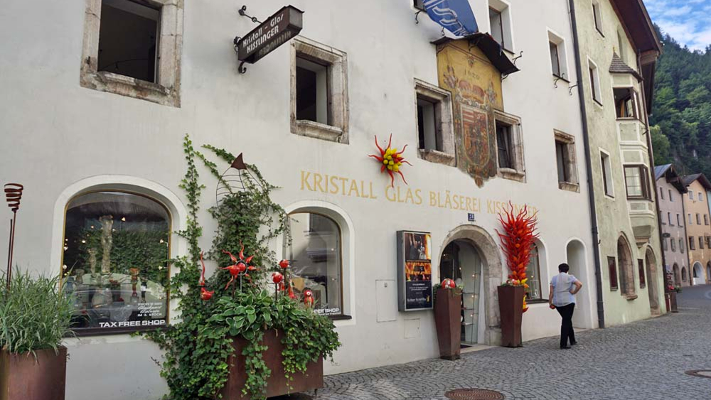 Gebäude der Kisslinger Glasbläserei