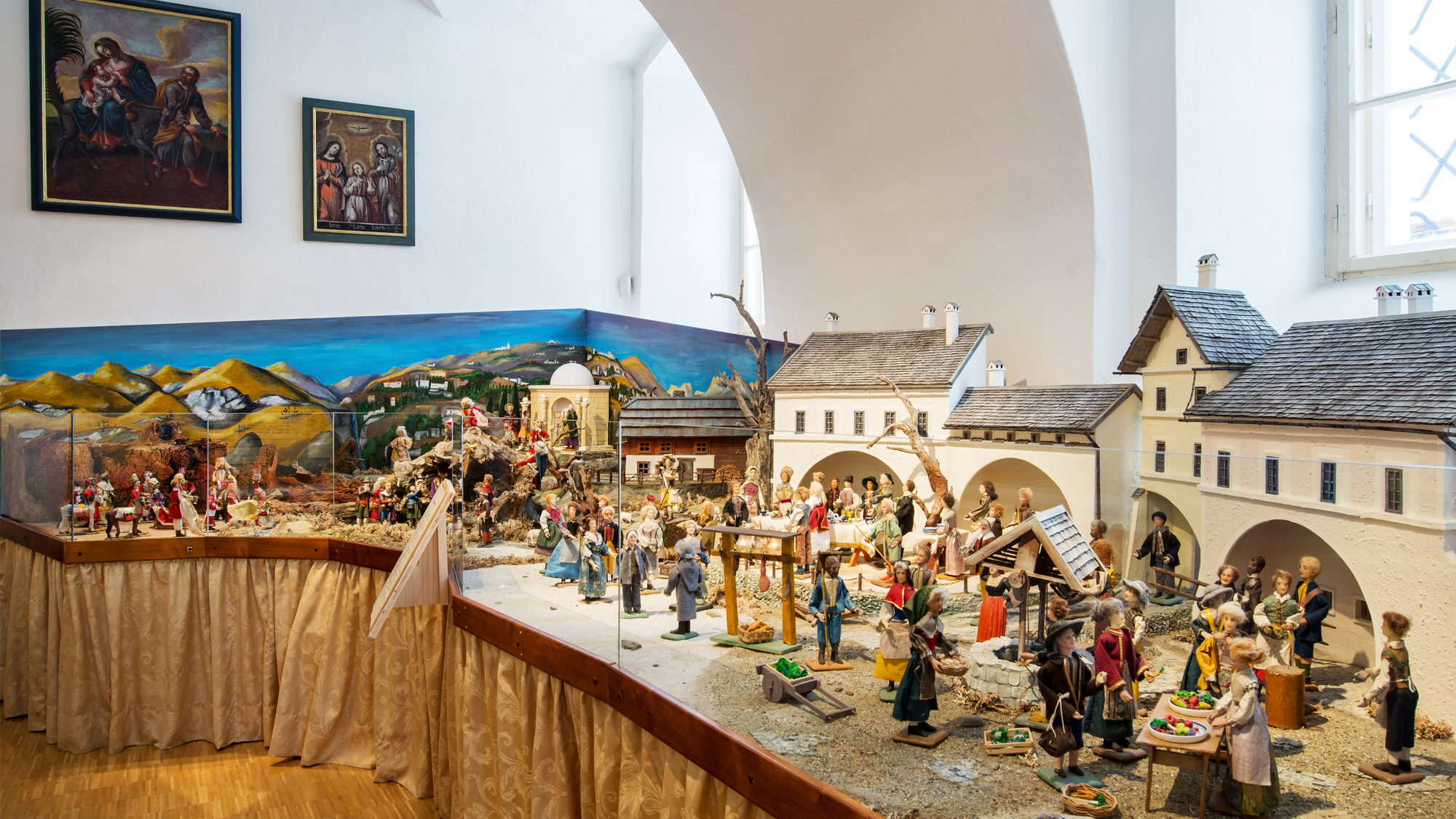 Weihnachtskrippe in Mariapfarr