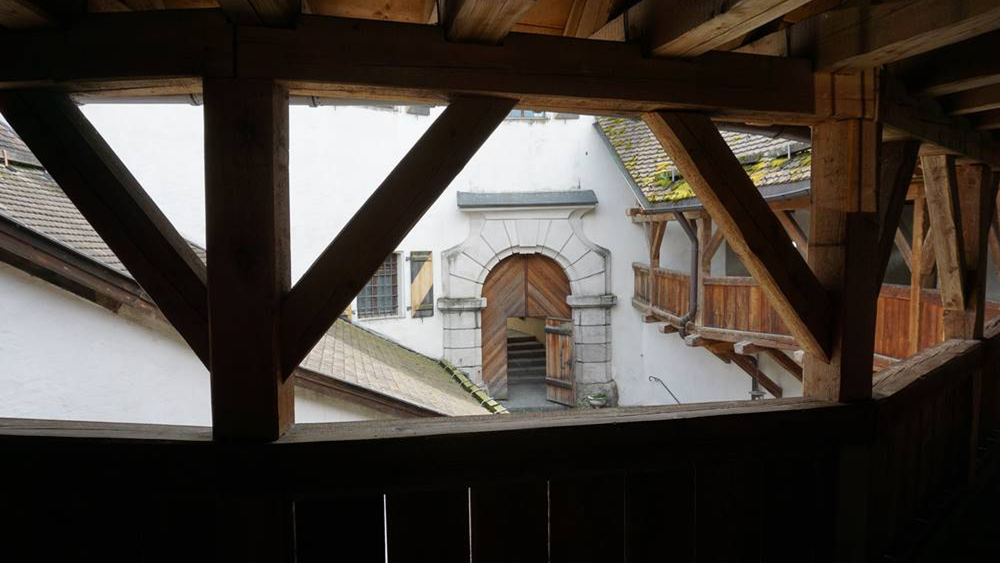 Blick auf das Schlossrondell