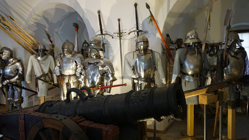 Waffenkammer in der Festung Kufstein