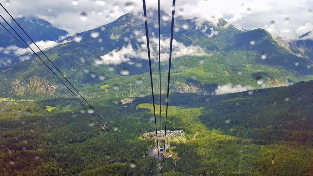 Fahrt auf die Zugspitze