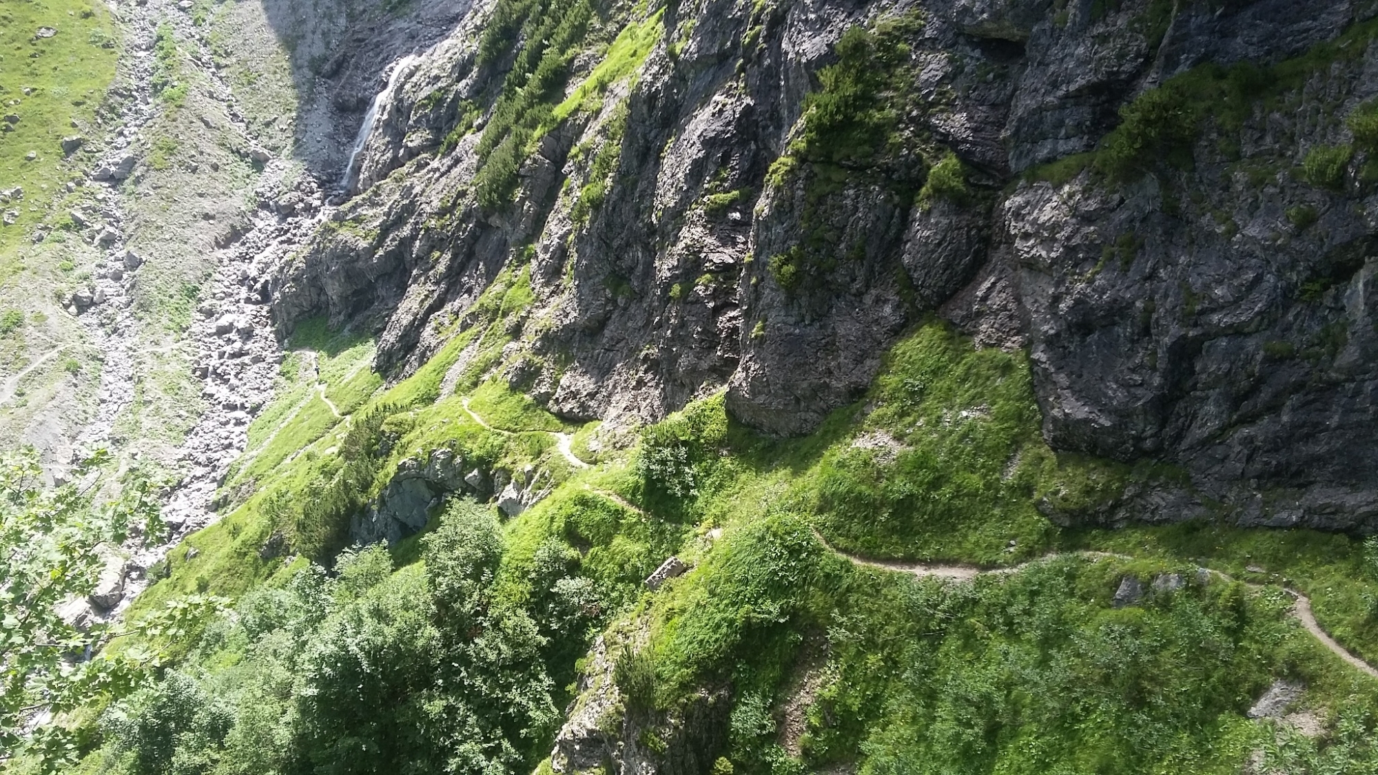 Aufstieg zum Zitterklapfen