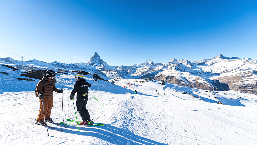 Skifahren in Zermatt