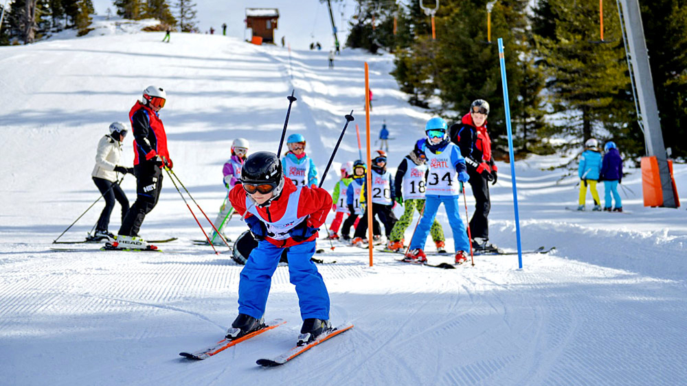 Skikurs auf der Turracher Höhe