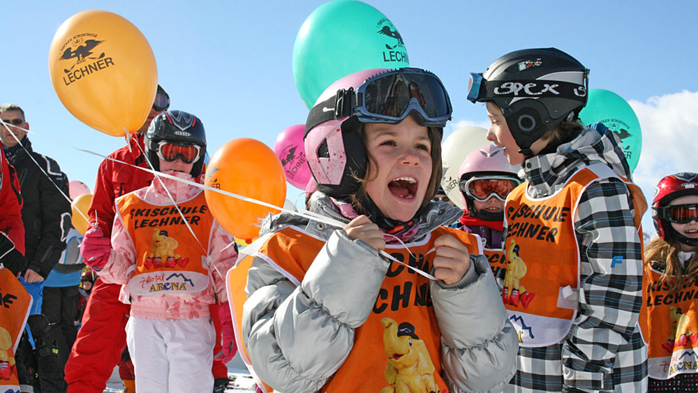 Skikurs in der Zillertal Arena