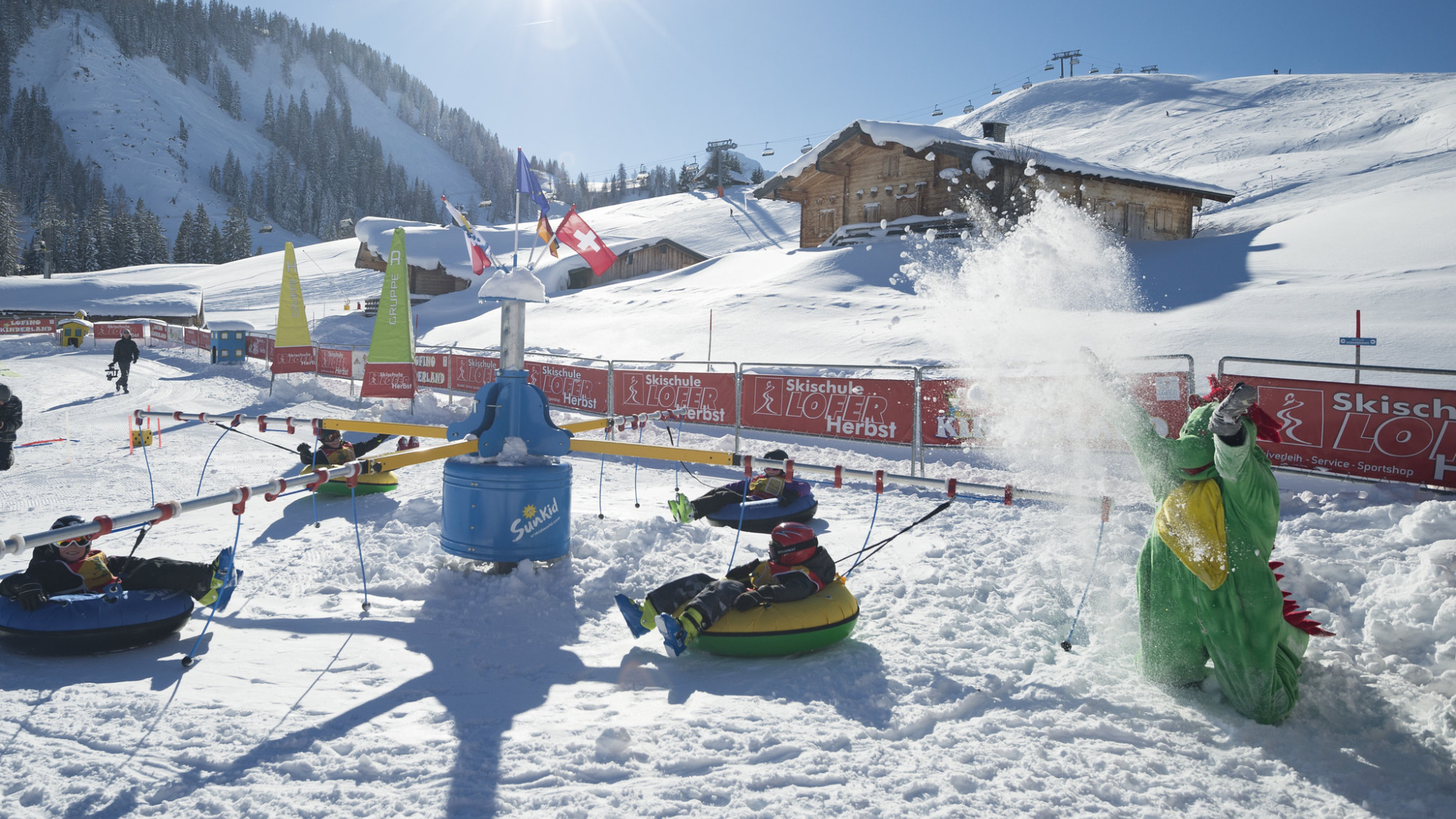 Kinderland auf der Almenwelt Lofer