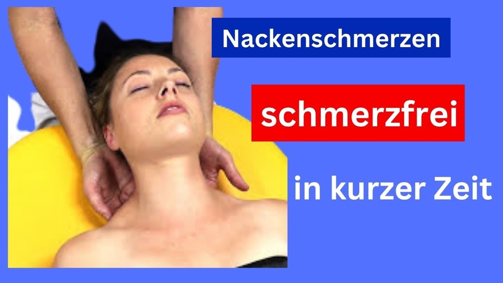 Kopf & Nackenmassage - Anleitung med. Massage und Physiotherapie in Kombination mit Fazienbehandlung